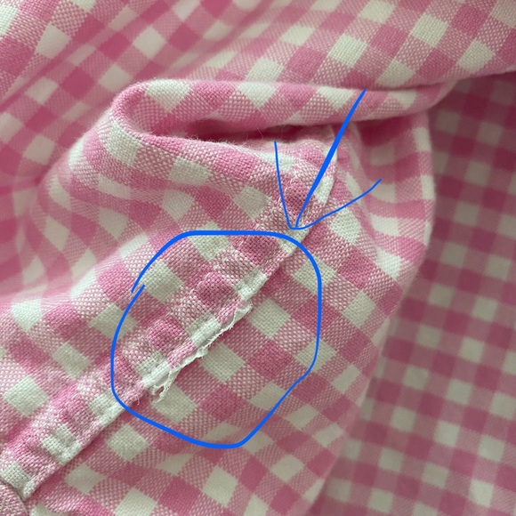 Ralph Lauren Kids Pink gingham Button Down Shirt boy's size 2T - Picture 4 of 5